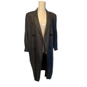 Pinky & Dianne (Japanese Brand) Private Label - Womens Wool Lightweight Overcoat